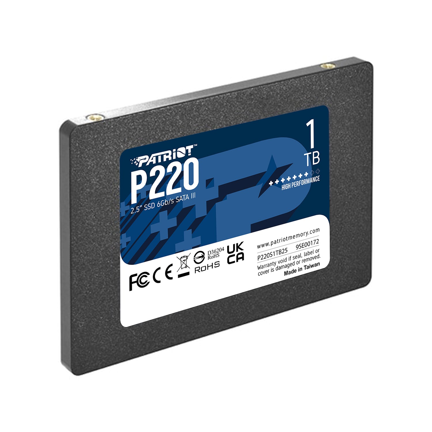 Patriot P220 1TB 550/500MB/s 2.5&quot; SATA3 SSD Disk (P220S1TB25)