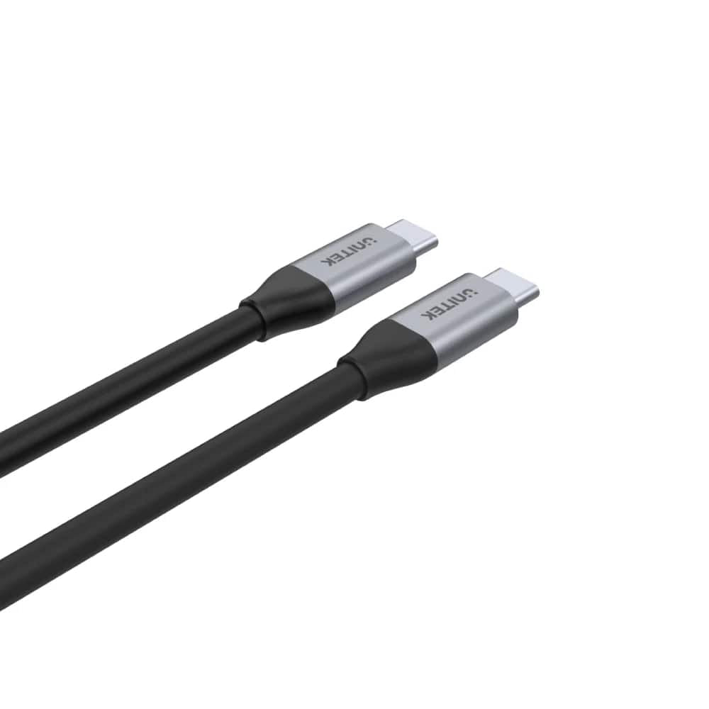 UNITEK USB-C 3.2 KABLO 1MT 10GBPS, 100W PD, 4K&amp;60Hz (C14082ABK)