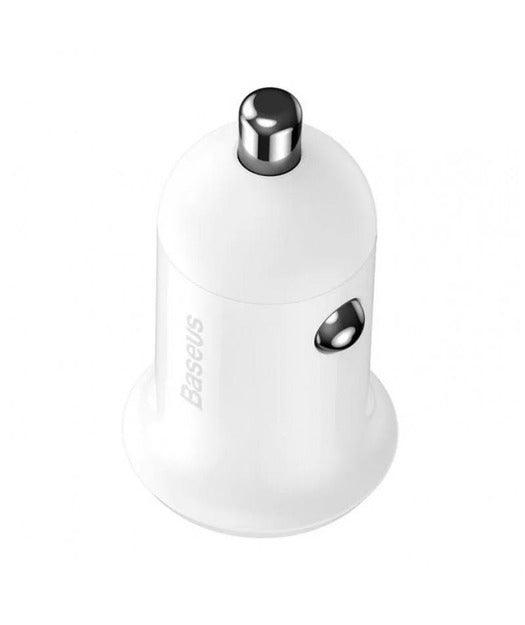 Baseus Grain Pro Araç Şarjı (2*USB 4.8A ) - Beyaz CCALLP-02