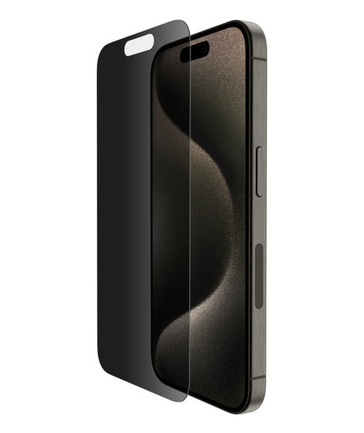 Belkin InvisiGlass Privacy Screen Protector iPhone 16 Pro OVA169HQ 