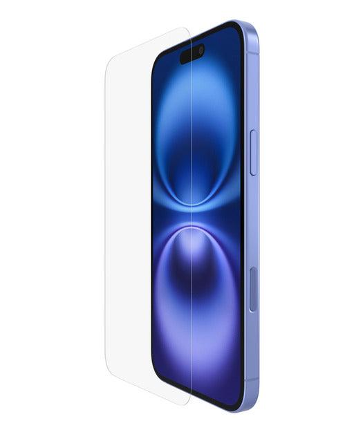 Belkin InvisiGlass Screen Protector for iPhone 16 Plus, iPhone 15 Plus and 14 Pro Max OVA172HQ 