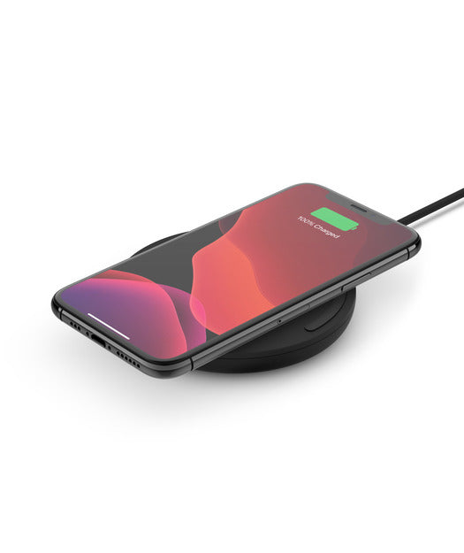 Belkin 10W Wireless Charger + QC 3.0 Wall Charger WIA001VFBK 