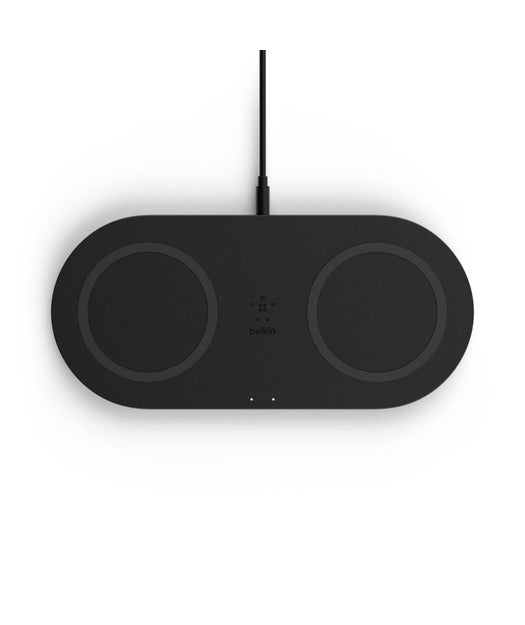 Belkin 10W İkili Hızlı Kablosuz Şarj Cihazı Siyah WIZ002VFBK