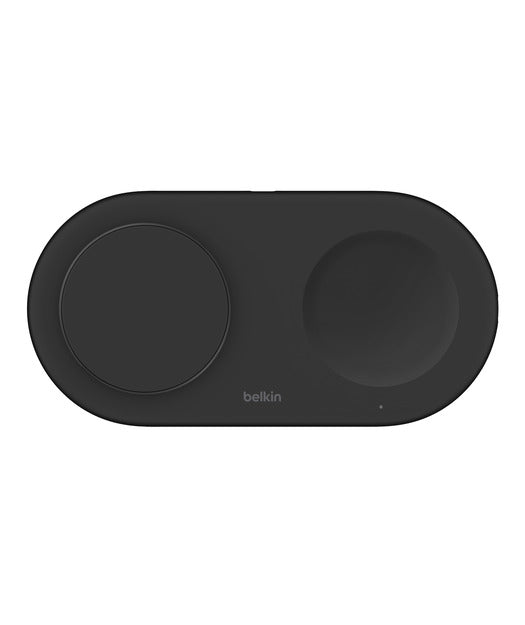 Belkin BoostCharge Pro 2'si 1 arada MageSafe Kablosuz Şarj İstasyonu Siyah WIZ021VFBK