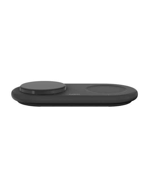 Belkin BoostCharge Pro 2'si 1 arada MageSafe Kablosuz Şarj İstasyonu Siyah WIZ021VFBK