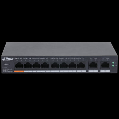 DAHUA CS4010-8ET-60 8XFE- 2XGE YÖNETİLEBİLİR POE SWITCH