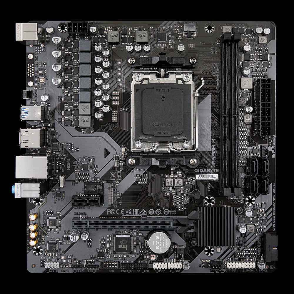 GIGABYTE A620M H DDR5 6400(OC) HDMI DP MATX AM5