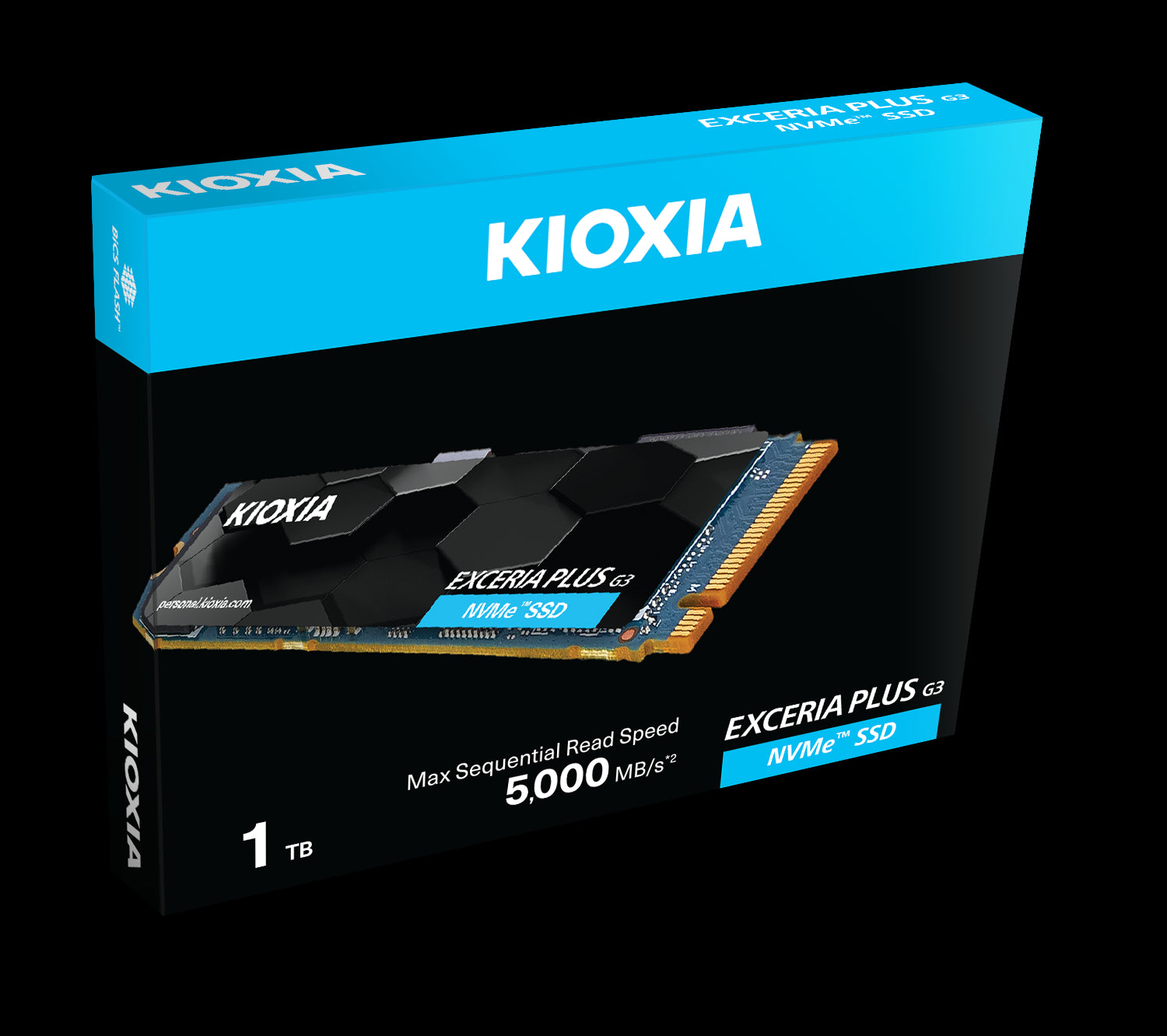 1TB KIOXIA EXCERIA NVMe M.2 3D LSD10Z001TG8