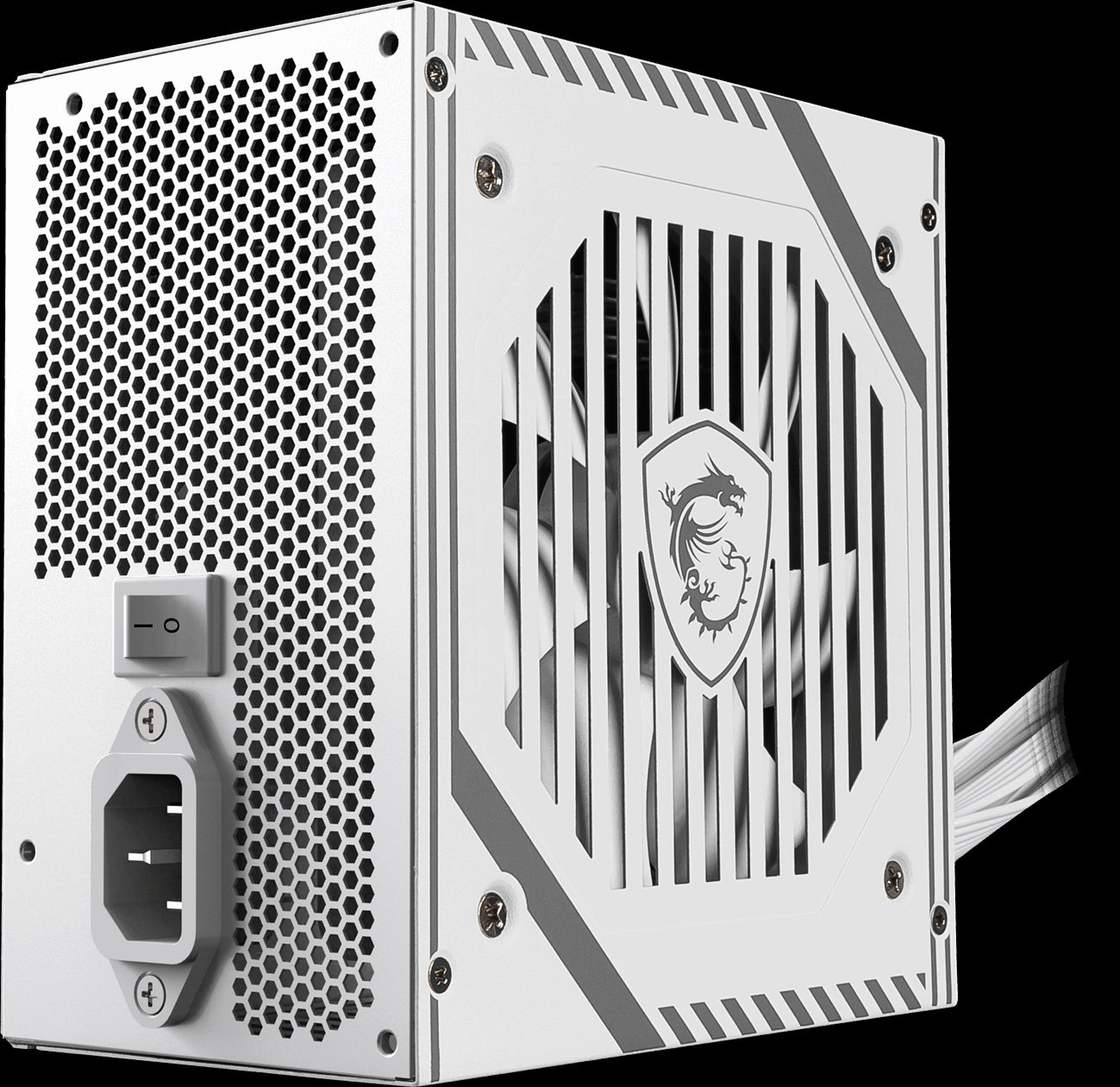 MSI MAG A650BNL WHITE 650W 80+ BRONZE POWER SUPPLY