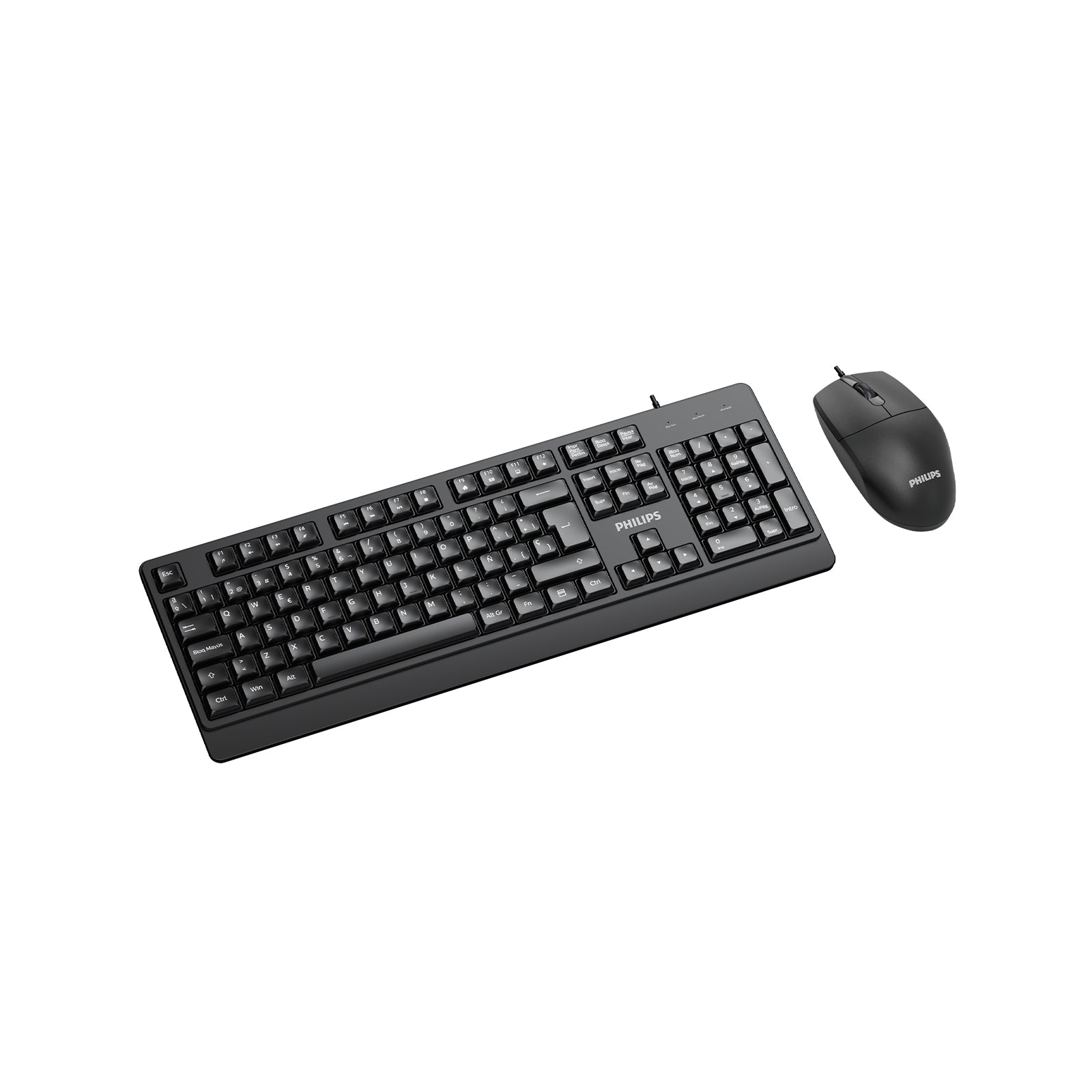 PHILIPS KABLOLU KLAVYE&amp;MOUSE SET SPT6247B SİYAH