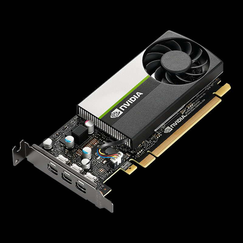 PNY VCNT400 4GB DDR6 64Bit 3 xDISPLAY ÇIKIŞLI PASİF SOĞUTUCULU YAPAY ZEKA AI EKRAN KARTI  (VCNT400-4GB-SB)