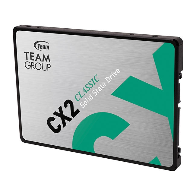 Team CX2 512GB 530/470MB/s 2.5&quot; SATA3 SSD Disk (T253X6512G0C101)