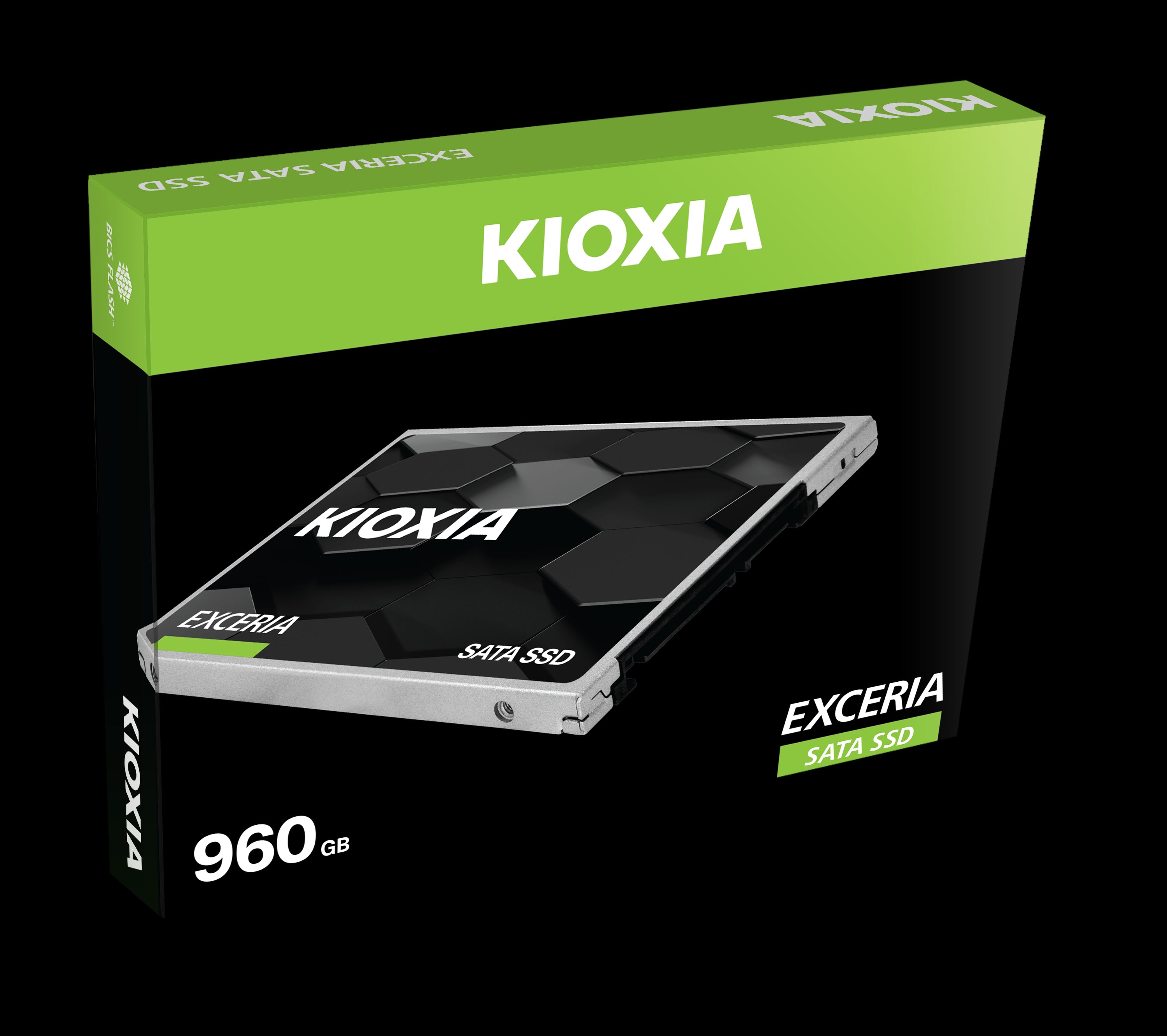 960GB KIOXIA EXCERIA 2.5&quot; 3D 555/540 MB/sn 3Yıl (LTC10Z960GG8)