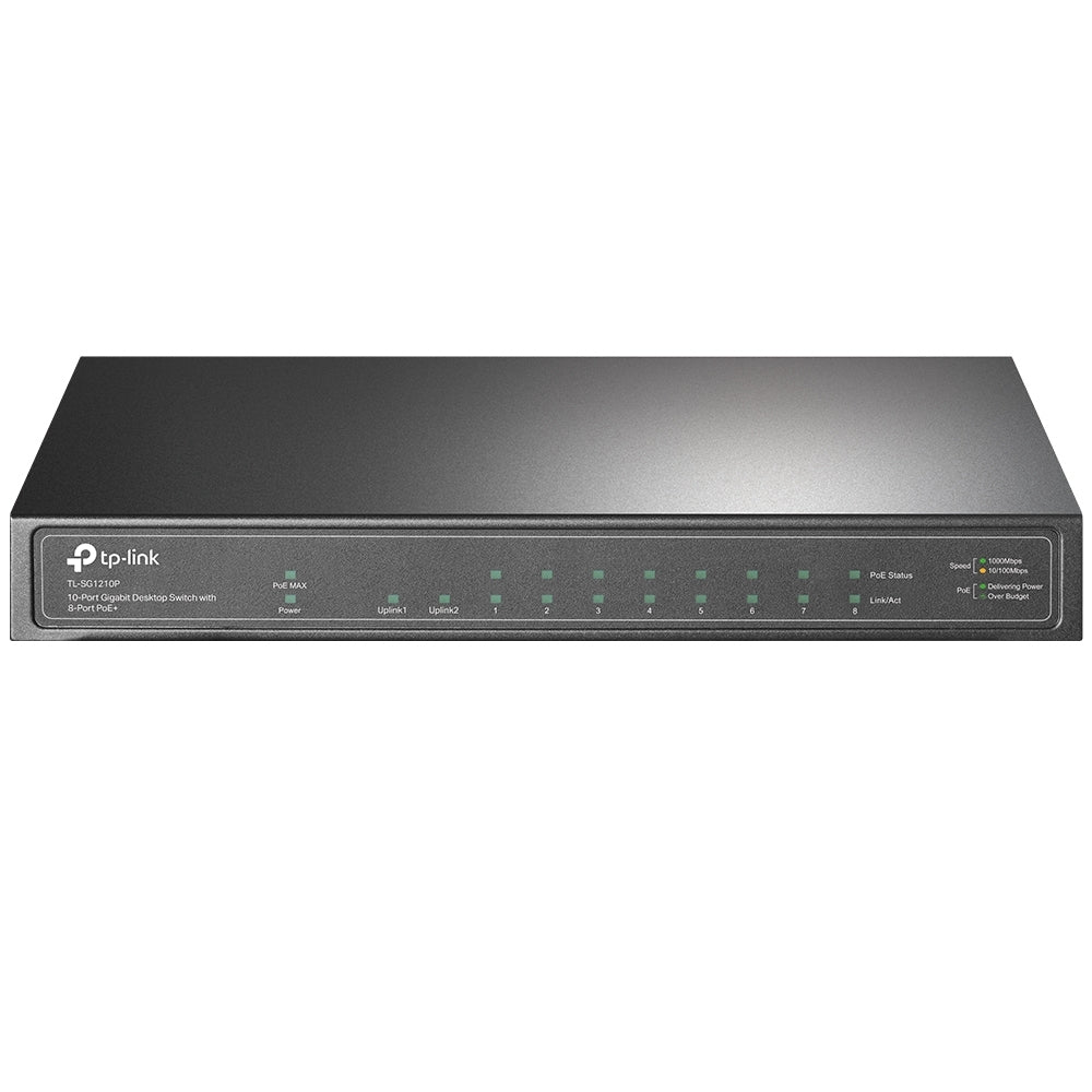 TP-LINK TL-SG1210P 10PORT 10/100/1000 YÖNETİLEMEZ POE SWITCH
